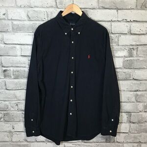 Polo Ralph Lauren Navy Oxford Button Down Shirt